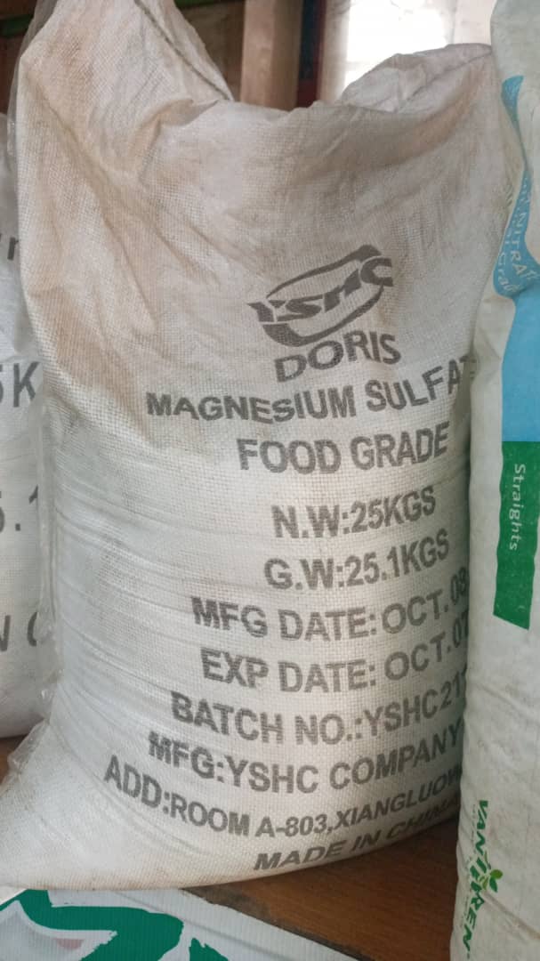Magnesium Sulphate Fertilizer | 25kg from HTS Farms