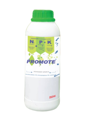 Promote NPK Liquid Fertilizer | 250ml (1 Carton) from HTS Farms