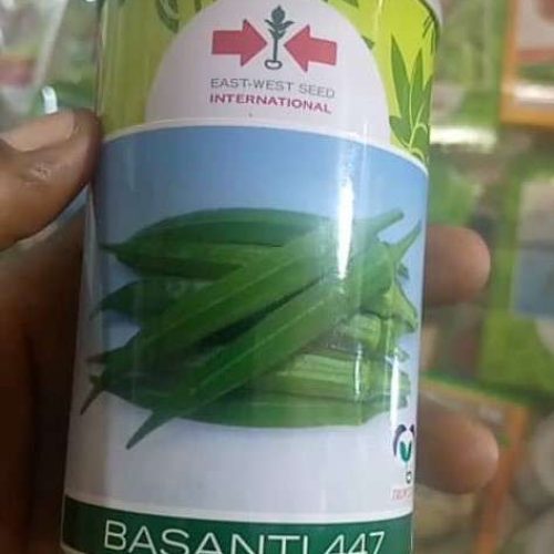 East West Basanti Okra 447 F1 Seed (100g)