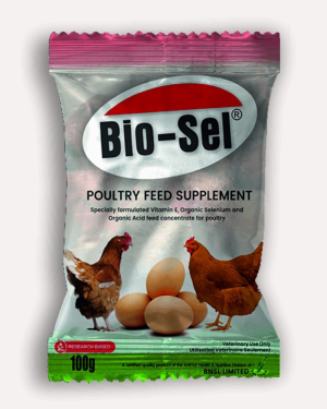 Bio-Sel Poultry Feed Supplement | Carton (100g x50)