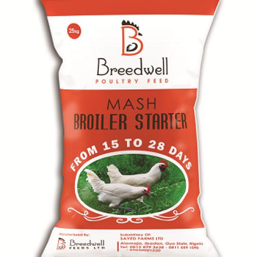 Breedwell Broiler Starter Mash | 25kg