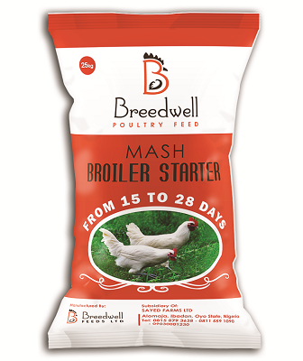 Breedwell Broiler Starter Mash | 25kg