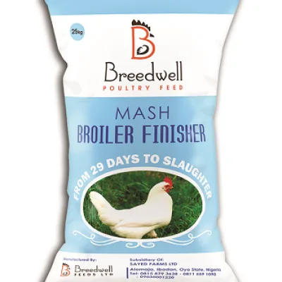 Breedwell Broiler Finisher Mash | 25kg