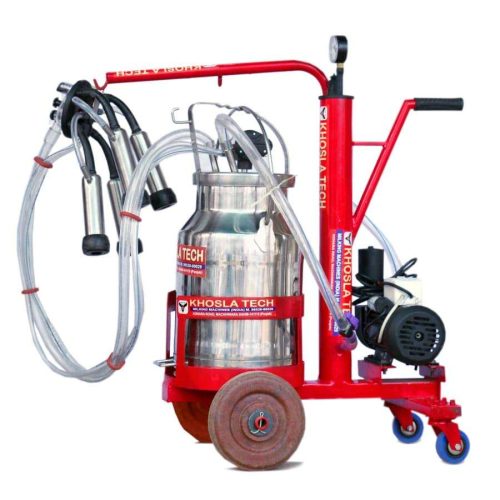 Milking Machine (Mobile Type | Silicone Liner | Single Milking Machine)
