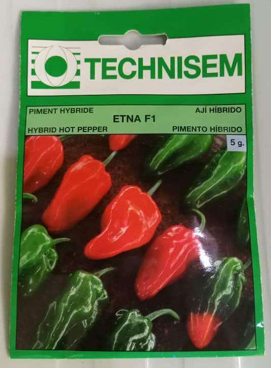Etna F1 Hot Pepper Seeds (Technisem | 50g)