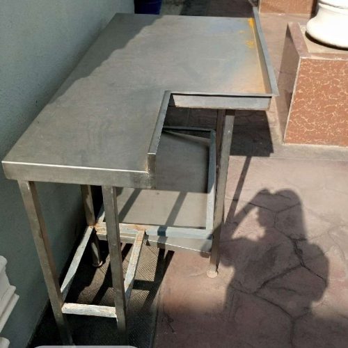 Evisceration Table for Poultry/Small Animal Processing (Stainless Steel | Fabricated)
