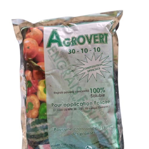 Agrovert NPK 30-10-10 Foliar Fertilizer | 1kg (MOQ:3)