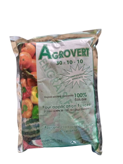Agrovert NPK 30-10-10 Foliar Fertilizer | 1kg from HTS Farms