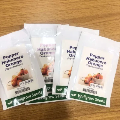 WellGrow Orange Habanero Seeds | 20 Seeds