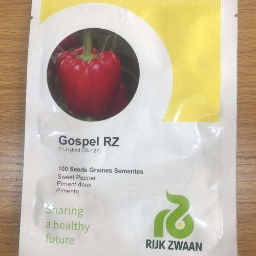 Sweet Pepper-Gospel RZ F1 (Green/Red) – 100 Seeds