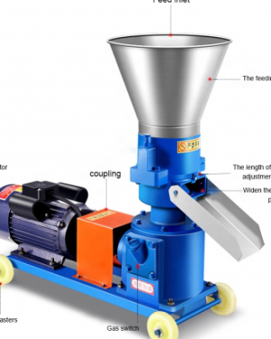 Imported Pelleting Machine | 4KW Engine 100kg/hr from HTS Farms