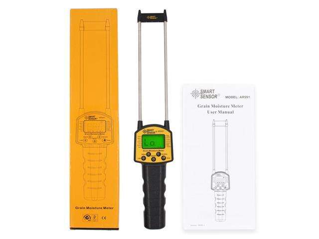 Moisture Meter For Grains (Handheld Probe Model)