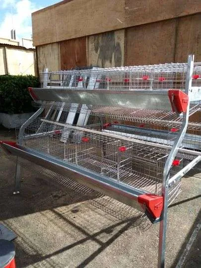 2 Tier Battery Cage