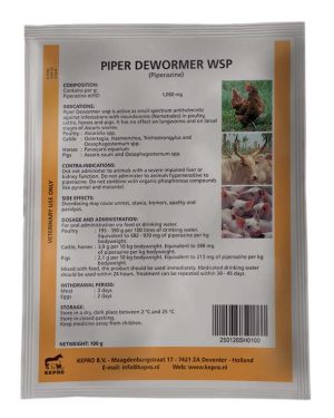Piper Dewormer WSP | 100g