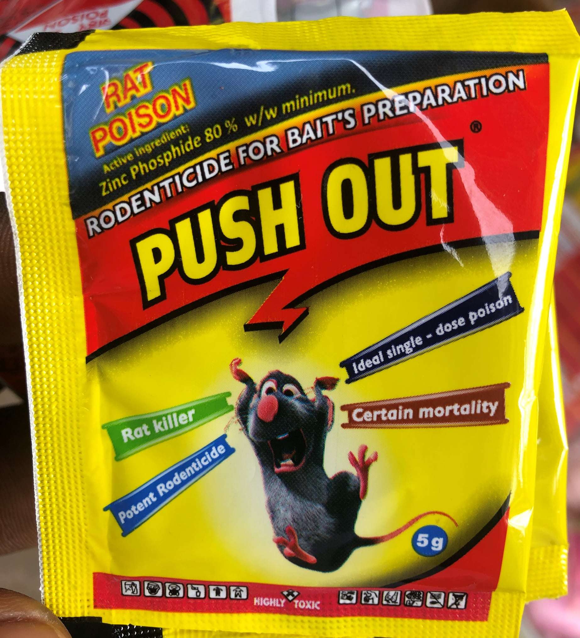 Push Out Rodenticide | 1 Carton (200 pcs) from HTS Farms