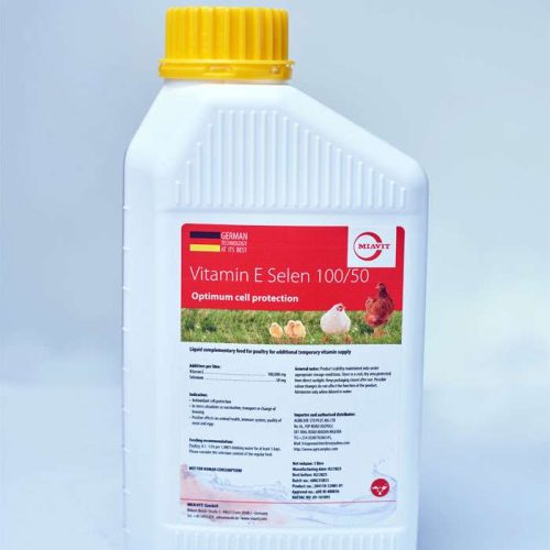 Miavit Vitamin E+Selenium Liquid for poultry (1L)