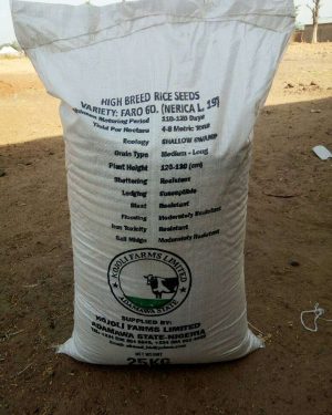 Faro 60 (NERICA L 19) Rice Seed