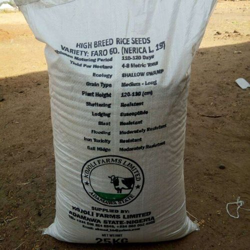 Faro 60 (NERICA L 19) Rice Seed