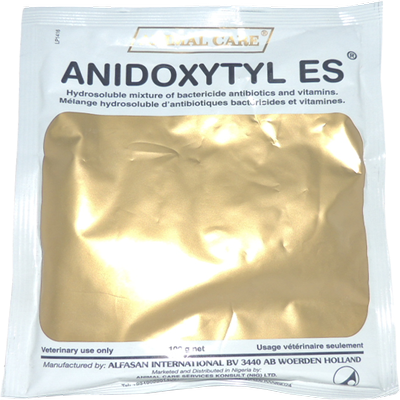 Anidoxytyl ES (Water Soluble Antibiotic) | 100g (MOQ:5)