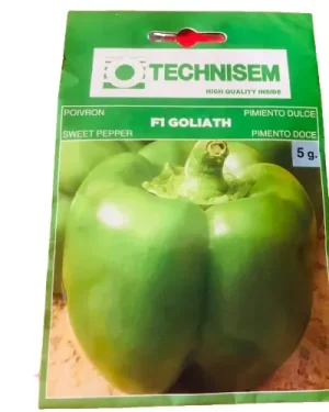 F1 Goliath Sweet Pepper Seeds (Technisem) | 5g (MOQ: 3)