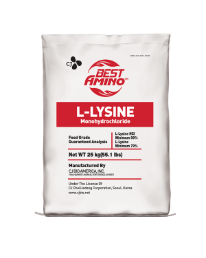 L-Lysine Monohydrochloride (CJ Bio) | 25kg from HTS Farms