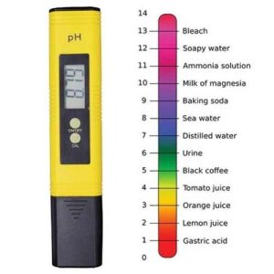 Digital pH Meter (0.01pH Accuracy | 0-60 Celsius)
