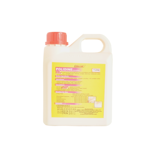 Polidine Disinfectant (Antimicrobial/Fungicide) – 1L