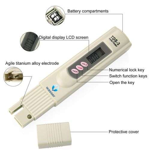 TDS Meter (Digital Water Quality Tester) - Image 2
