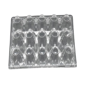 Transparent Egg Crates | 15 Dimpled Egg Tray x 384 Pcs