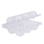 Transparent Egg Crates | 6 Dimpled Egg Tray x 600 Pcs