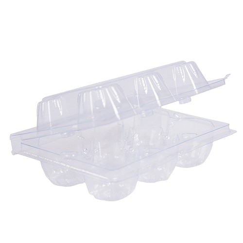 Transparent Egg Crates | 6 Dimpled Egg Tray x 600 Pcs