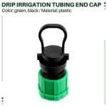 Drip Irrigation End Cap Plug from HTS Farms