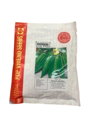 Okra Clemson Spineless OP | 100g from HTS Farms