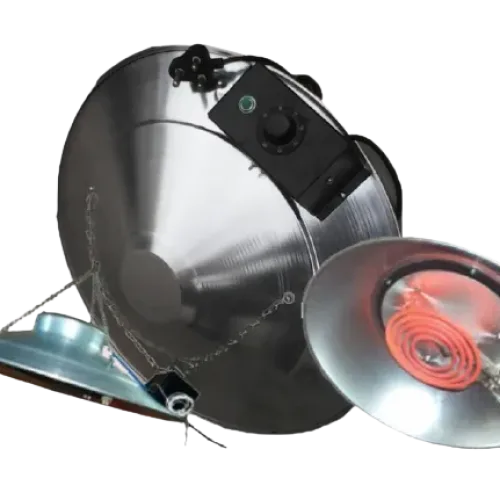 Hanging Electric Brooder with Fan (Stem-type Thermostat | Air Circulating Fan) | 1000 Chicks Capacity