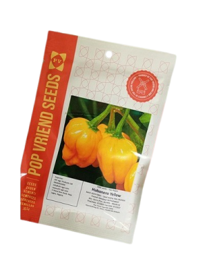 Pepper Habanero Yellow (Hot) | 1000 Seeds