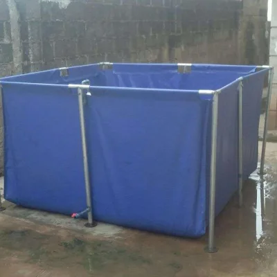 Tarpaulins for Fish Pond (6ft by 6ft 4ft Height) | 200 Capacity