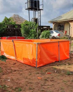 Tarpaulin Fish Pond (6ft by 12ft 3ft Height)