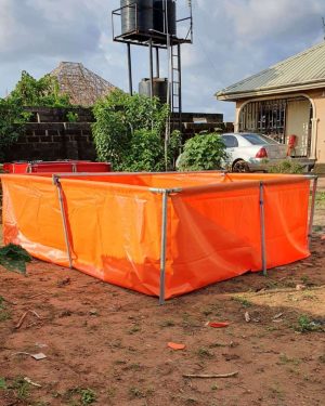 Tarpaulin Fish Pond (6ft by 12ft 3ft Height)