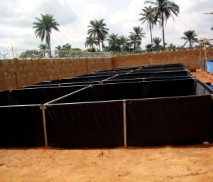 Tarpaulin Fish Pond (10 x 10ft 3ft Height)