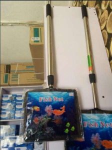 Adjustable Handle Fish Scoop Net