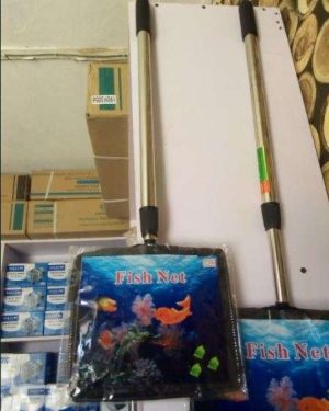 Adjustable Handle Fish Scoop Net