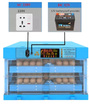 Automatic Egg Incubator (128-Egg Capacity)