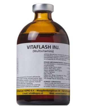 Kepro VitaFlash (Injectable Multivitamin for Livestock)