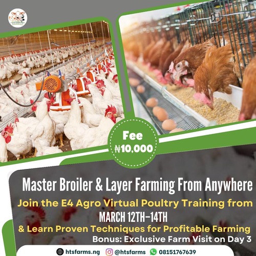 HTS Farms E4 Agro Virtual Poultry Training
