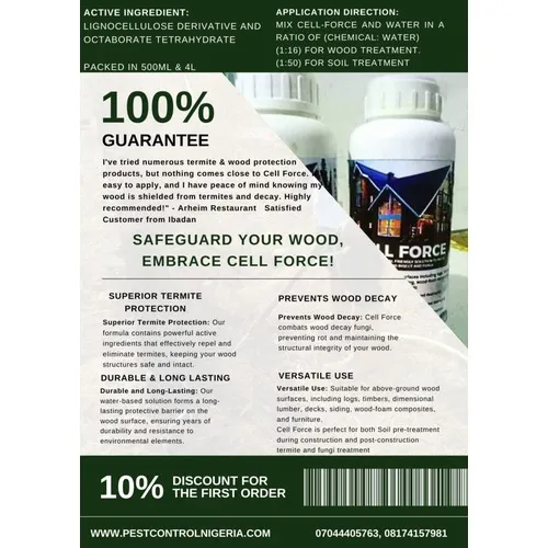 Cell Force Fertilizer | 500ml (MOQ:3) - Image 4