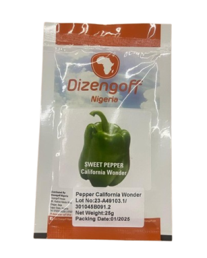 Sweet Pepper California wonder | 25g from HTS Farms