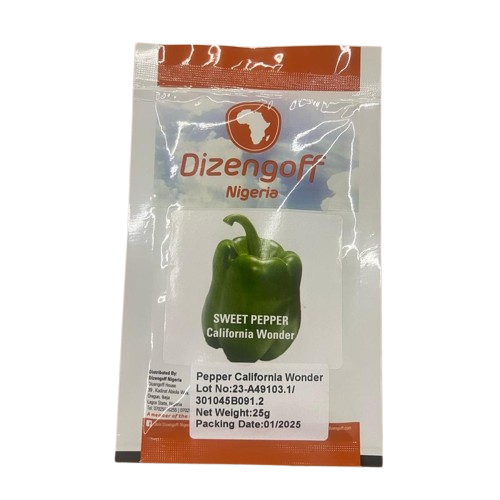 Sweet Pepper California wonder | 25g from HTS Farms