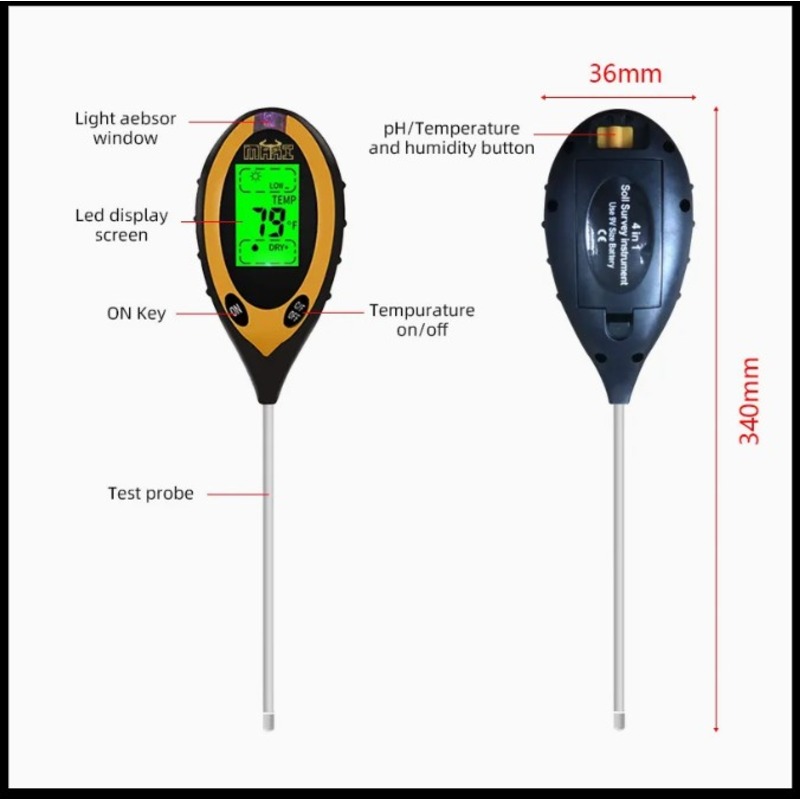 4in1 Soil Survey Instrument from HTS Farms