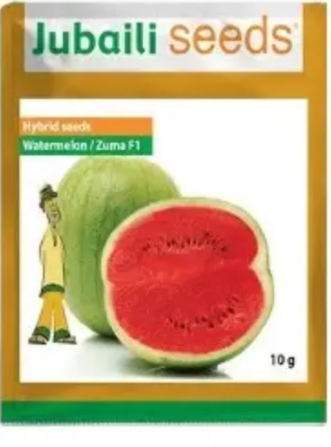Hybrid Watermelon Zuma F1 Seeds | 10g