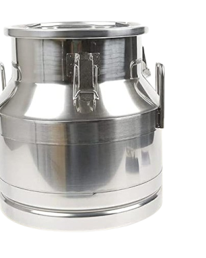 Inox Milk Bucket (Narrow) | 25L from HTS Farms